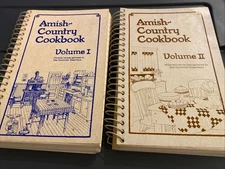 Amish Country Cookbook by Das Dutchman Essenhaus Volumes I & II SB