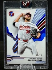2024 Topps Pristine - Corbin Burnes #193 - Blue Pulsar /75 [ENCASED]