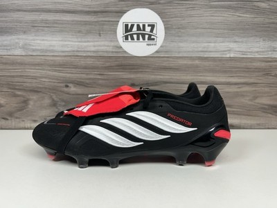 Adidas Cleats PREDATOR PRO FT FG Black White Lucid Red (JS0952