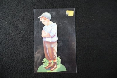 Amatller Chocolates 3 Piece Articulated  Figure Trade Card El Nino Pecas #9