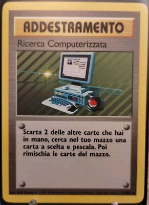 Pokemon Card Computer Search (Italian) Base Set 71/102 - LP Condition