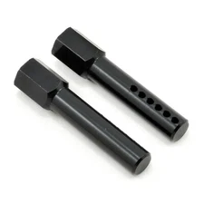 ST Racing Concepts Aluminum Front Body Posts for Traxxas Slash (Black) ST1914BK