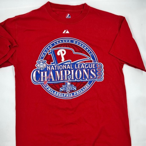 T-shirt Philadelphia Phillies Kyle Schwarber - Coton, Manches Courtes - Rouge, Logo Brodé
