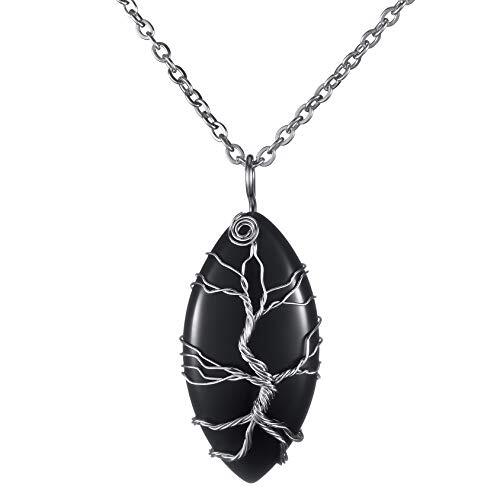 Perles En Pierre Naturelle Obsidienne Noire De 8 Mm – Fabrication De Bijoux (bracelets, Colliers, Boucles D'oreilles), énergie De Guérison De La Pierre