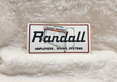 Randall Amplifiers Sticker New Old Stock BIG