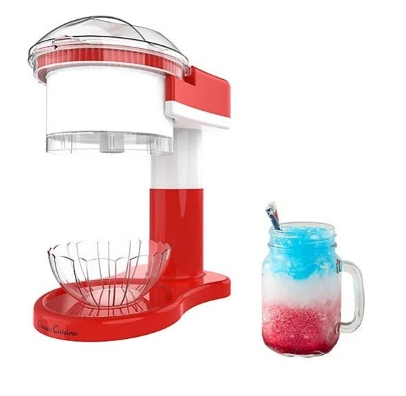 Máquina de barbear clássica cozinha vermelha bancada barbeador + caixa manual pás tigela - Imagem 2 de 4