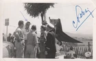 CHARLES POZZI - ORIG SIGNED PHOTO: DECEASED F1-GP-RACING DRIVER