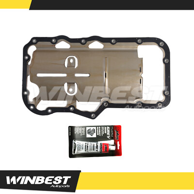 Oil Pan Gasket For 2002-2011 Dodge Dakota, Jeep, Mitsubishi With 3.7L SOHC VIN K Engine