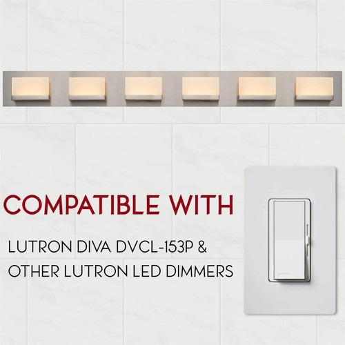 Kira Home Everett 48" Modern 6-Light 38W LED (360W eq.) Bathroom/Vanity Light - Picture 25 of 46