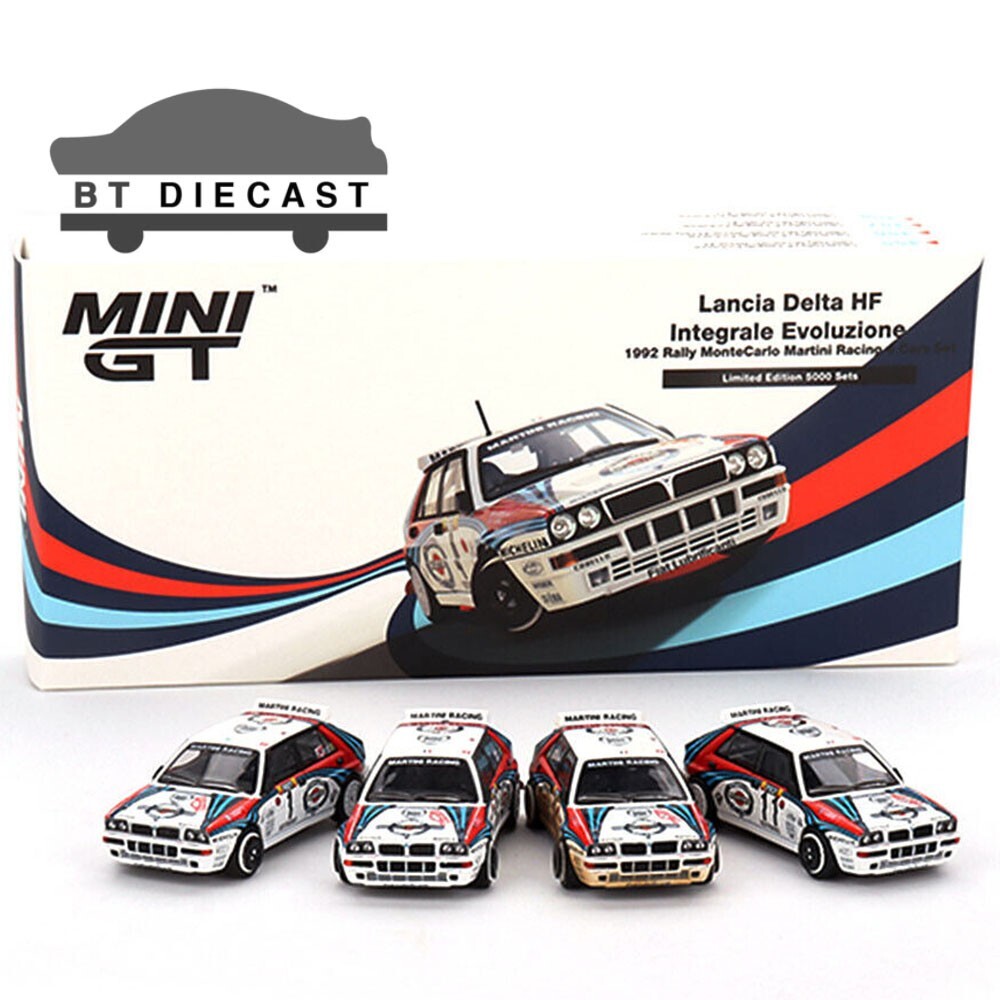 MINI GT LANCIA DELTA HF INTEGRALE EVOLUZIONE 1992 RALLY 1/64