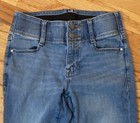 NINE WEST Women’s STRAIGHT LEG Jeans~Size 0~Stretch Cotton Blend ELASTIC Waist — photo 2