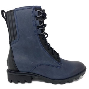 sorel phoenix waterproof leather combat boots