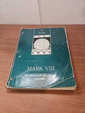 1998 Ford Workshop Manual Mark VIII Volume 1
