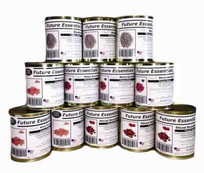12 Cans - Future Essentials Freeze Dried Berry Variety #2.5 Can- 3 Varieties kit