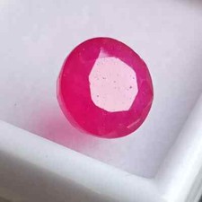 Amazing Natural Red Bixbite Beryl Round 7-9Ct Loose Gemstone Certified