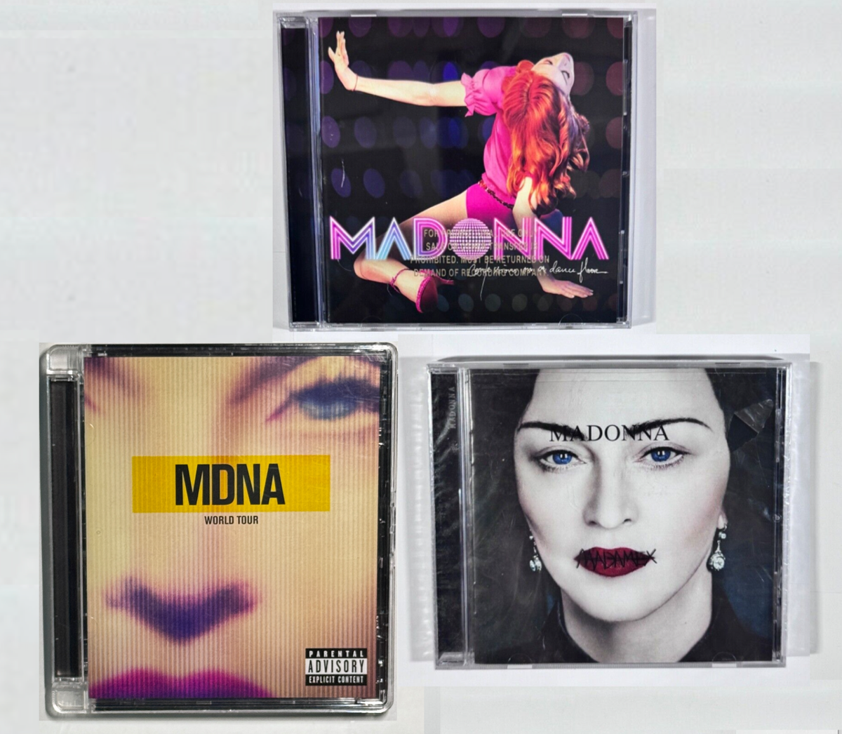 Madonna Confessions On A Dance Floor Promo + MDNA World Tour DVD +