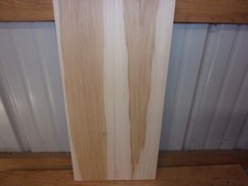 2 PC RUSTIC HICKORY LUMBER WOOD KILN DRIED BOARDS 24"X 5 7/8"X 3/4" LOT 590V