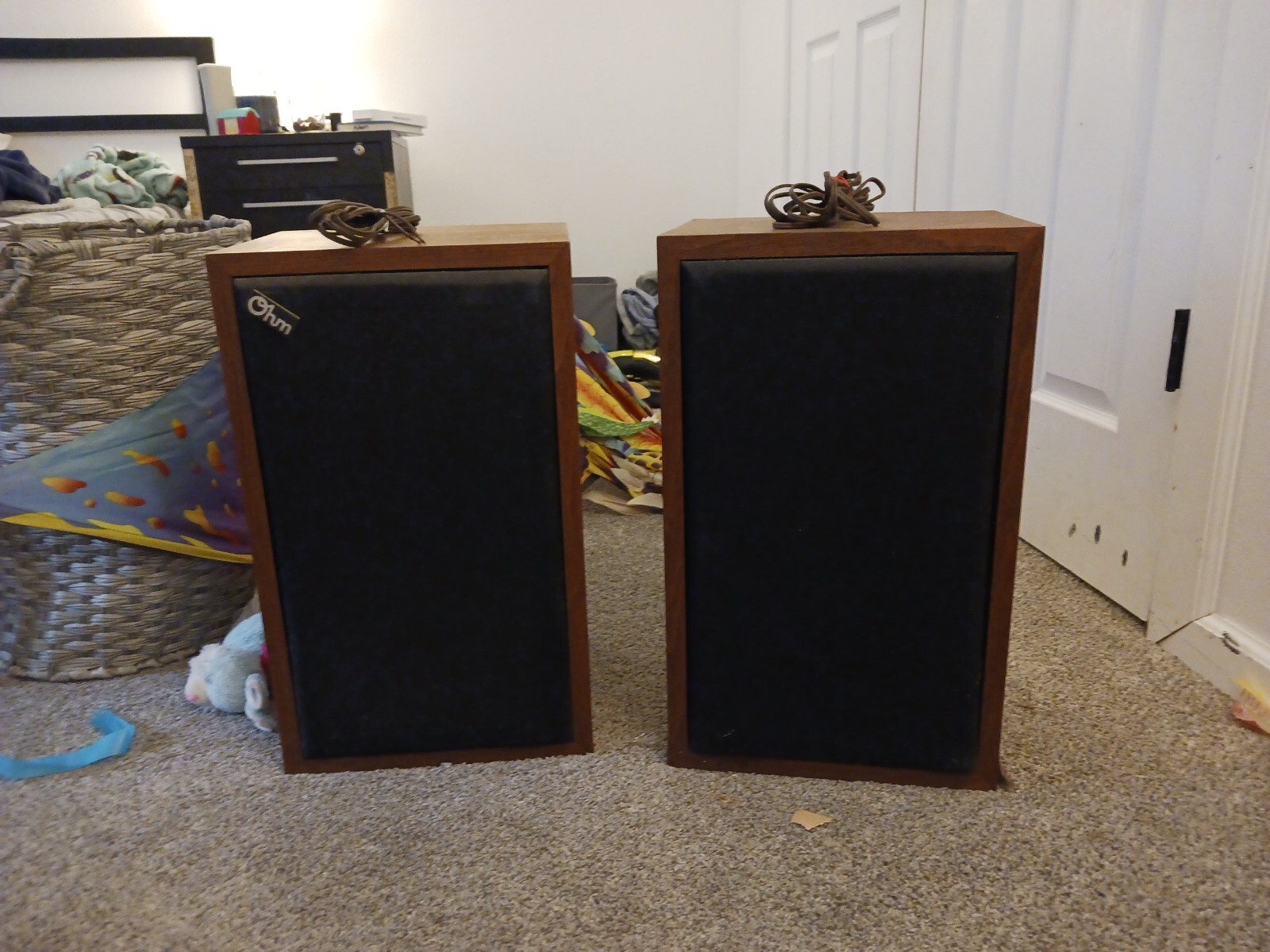Ohm Acoustic Corp Electrodynamic Model E Speakers(PLEASE READ BEFORE BUY) eBay