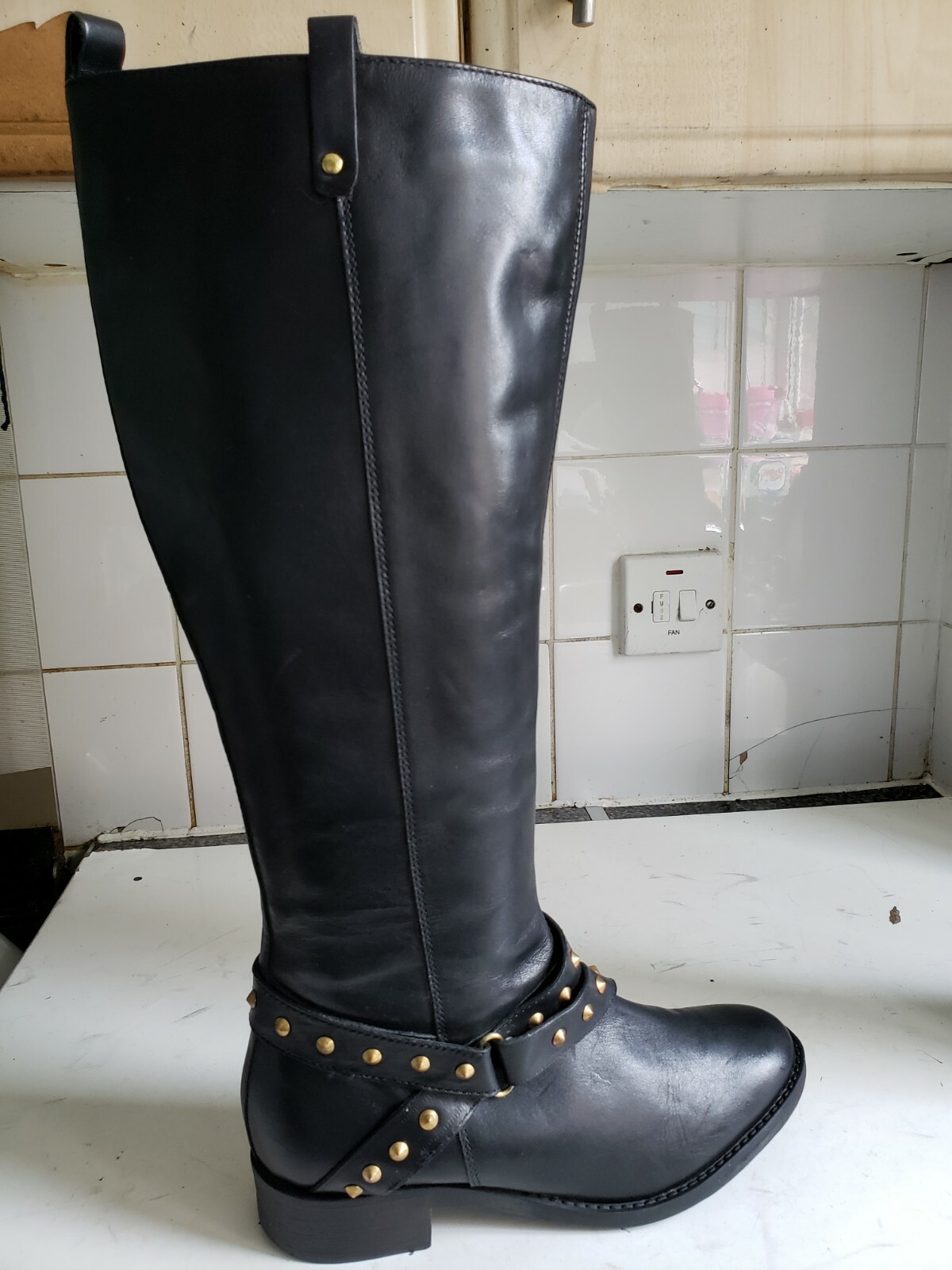 KURT GEIGER MISS KG WOMENS BLACK 