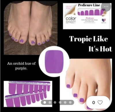 Color Street Nail Polish Strips ~ PEDICURE - PEDICURES ~ various