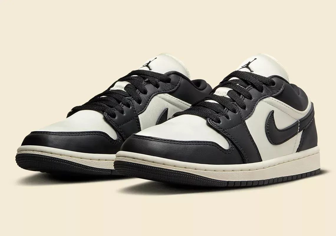 Nike Air Jordan 1 Low SE 'Vintage Panda' Sail Black FB9893-10