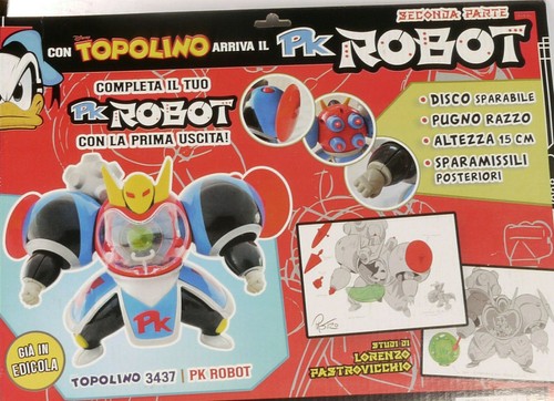 PRL) DISNEY TOPOLINO 3437 + 3438 MICKEY MOUSE PK ROBOT PIKAPPA PAPERINIK EVRON - Picture 8 of 8