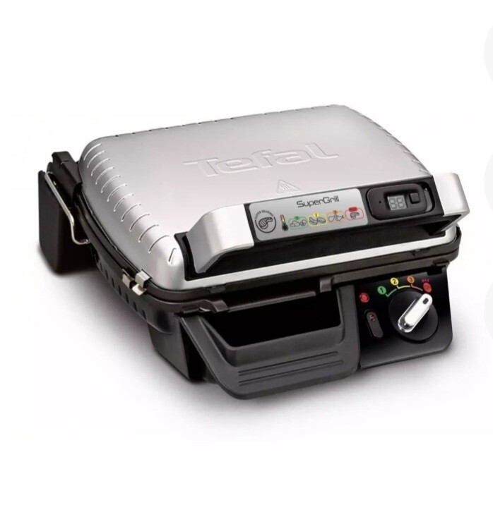 Grille viande Tefa GC451B12 neuf pour cuire sans fumée ni attacher
