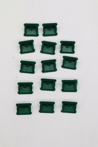 Wheel of Fortune Deluxe Edition Board Game 1986 Green Letter Replacement Part - Picture 2 of 4
