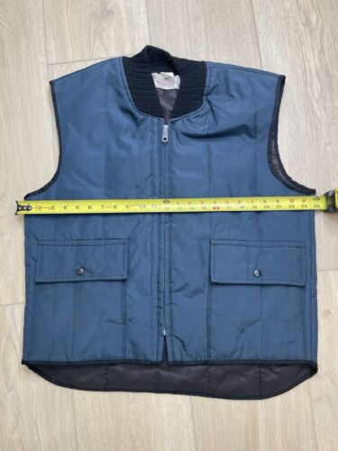 Vintage Navy Hunting Vest, Size XL - Woodfield Style 45, Nylon - Made In USA - Picture 8 of 9