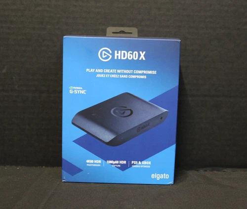 Elgato Game Capture Card HD60 X | 4K60 HDR passthrough | 1080p60 HDR Capture NIB