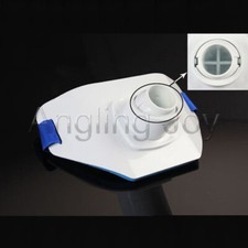 Big Game Fishing Stand Up Fight Belt Waist Gimbal Pad Rod Belt Rod Holder White