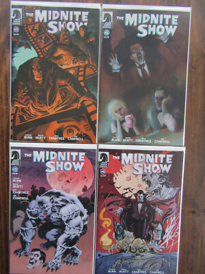 The Midnite Show 1-4 Full Variants Set Dark Horse Comics
