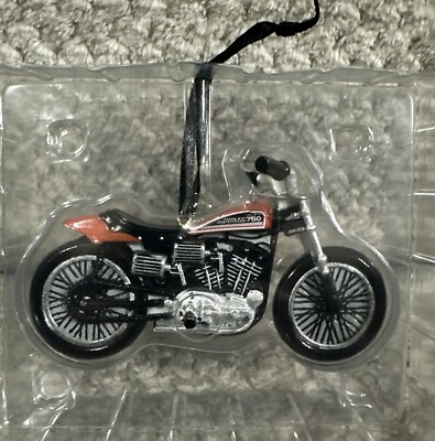 Harley Davidson XR750 Bike Motorcycle Ornament NIB 2023 Licensed HD Product