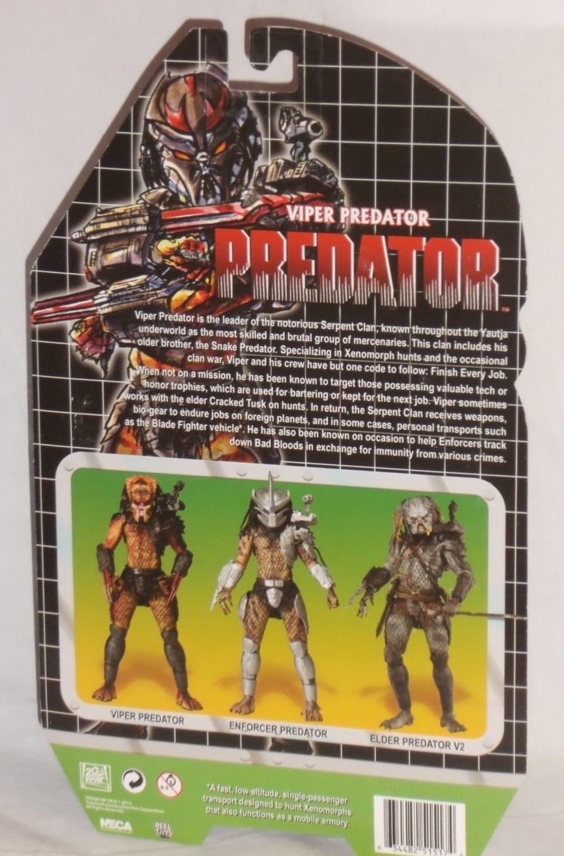 NECA プレデター シリーズ12 ヴァイパー ネカ プレデター シリーズ 12 プレデター / バイパー