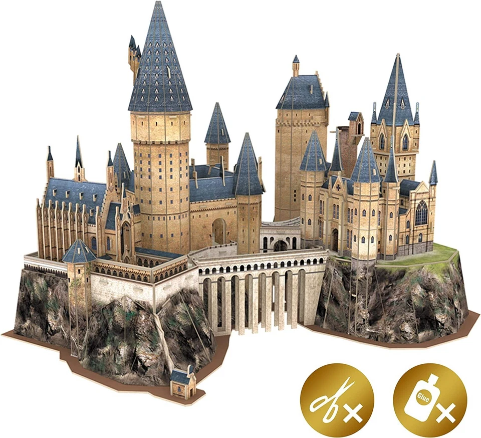 Harry Potter 3D Puzzles Jigsaw - Hogwarts Castle - Image 4 of 4