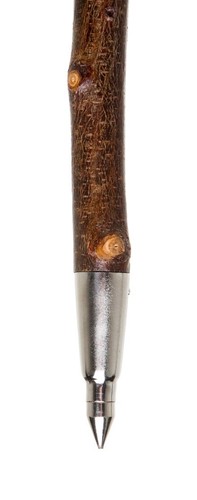 Apfelknopf Stock Alpin Metall Zwinge Rustikal Natur Wanderstab Wanderstab - Bild 4 von 5
