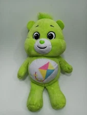 Care Bears Do Your Best Bear Unlock the Magic Green Plush 2021 Basic Fun 10"