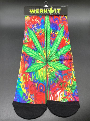 Unisex Printed Long Men Socks Cool 3d Crazy Prints Funny Trend Novelty Design - Picture 127 of 134