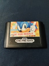 Sonic the Hedgehog - (Sega Genesis 1991) Not For Resale Version
