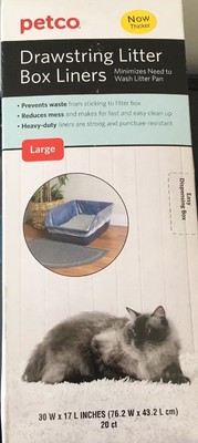 petco litter box liners