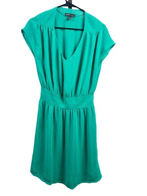 Mango Casual Women's Green Lightweight Dress