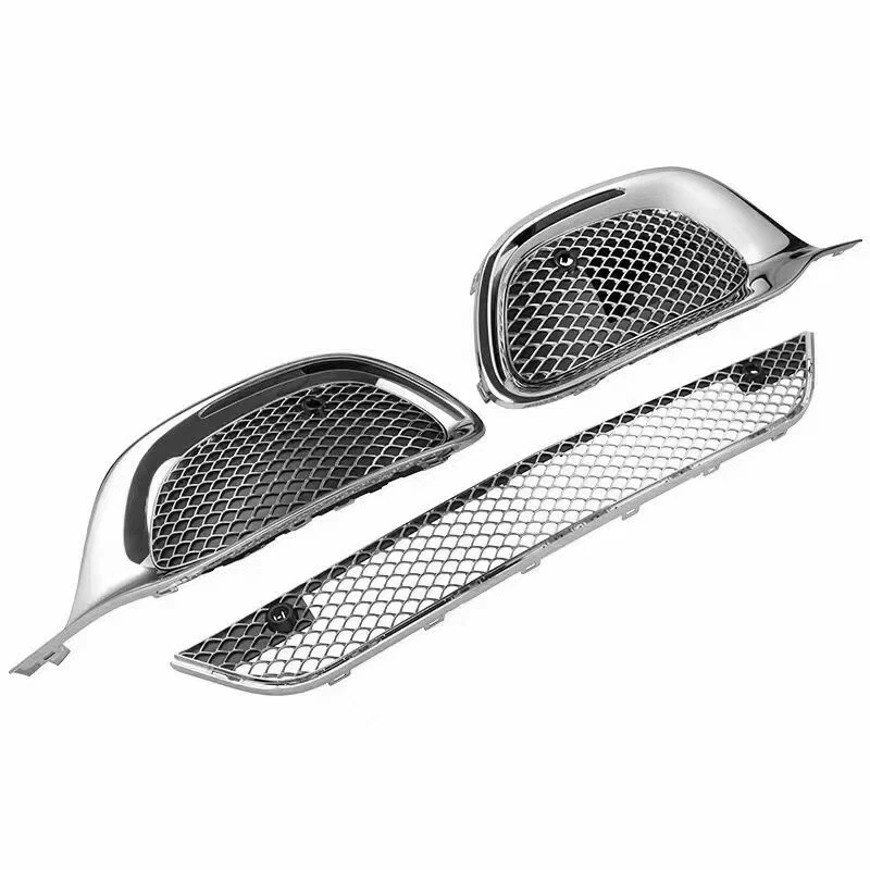 Kits de rejilla de malla inferior para actualización de auto negro para Mercedes Benz W223 Clase S400 S450 Foto 2 de 4