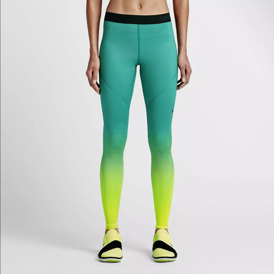 Nike Pro Green Tights & Leggings.