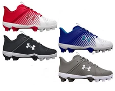 Boys Youth Under Armour Leadoff Low RM Jr. Baseball Cleats Shoes 3025600