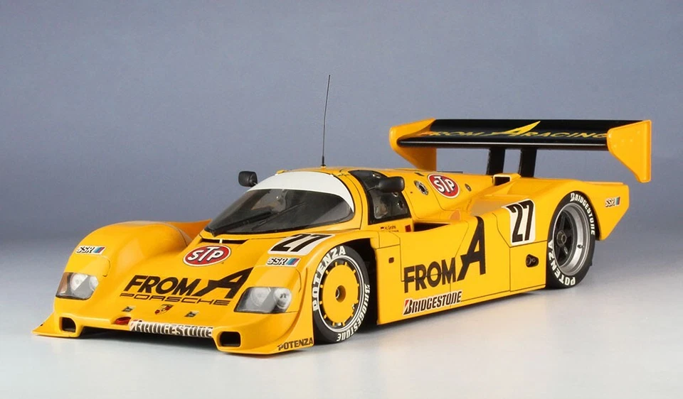 Porsche 962C sport prototipo auto da corsa modellino 1-124 hasegawa 20294 - Immagine 2 di 2