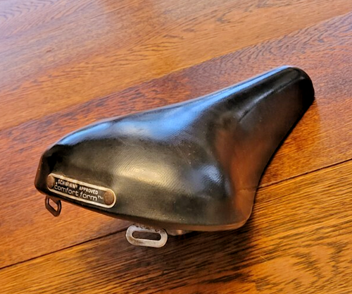 Vintage Schwinn Approved Comfort Form Mesinger Bicycle Seat From 1977 Suburban