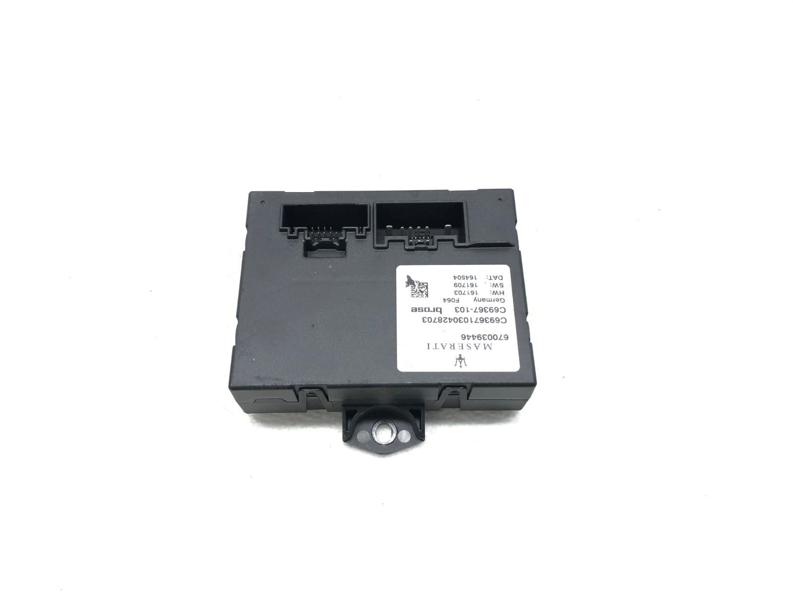 2017-2022 MASERATI LEVANTE REAR LIFTGATE TRUNK LID CONTROL MODULE OEM