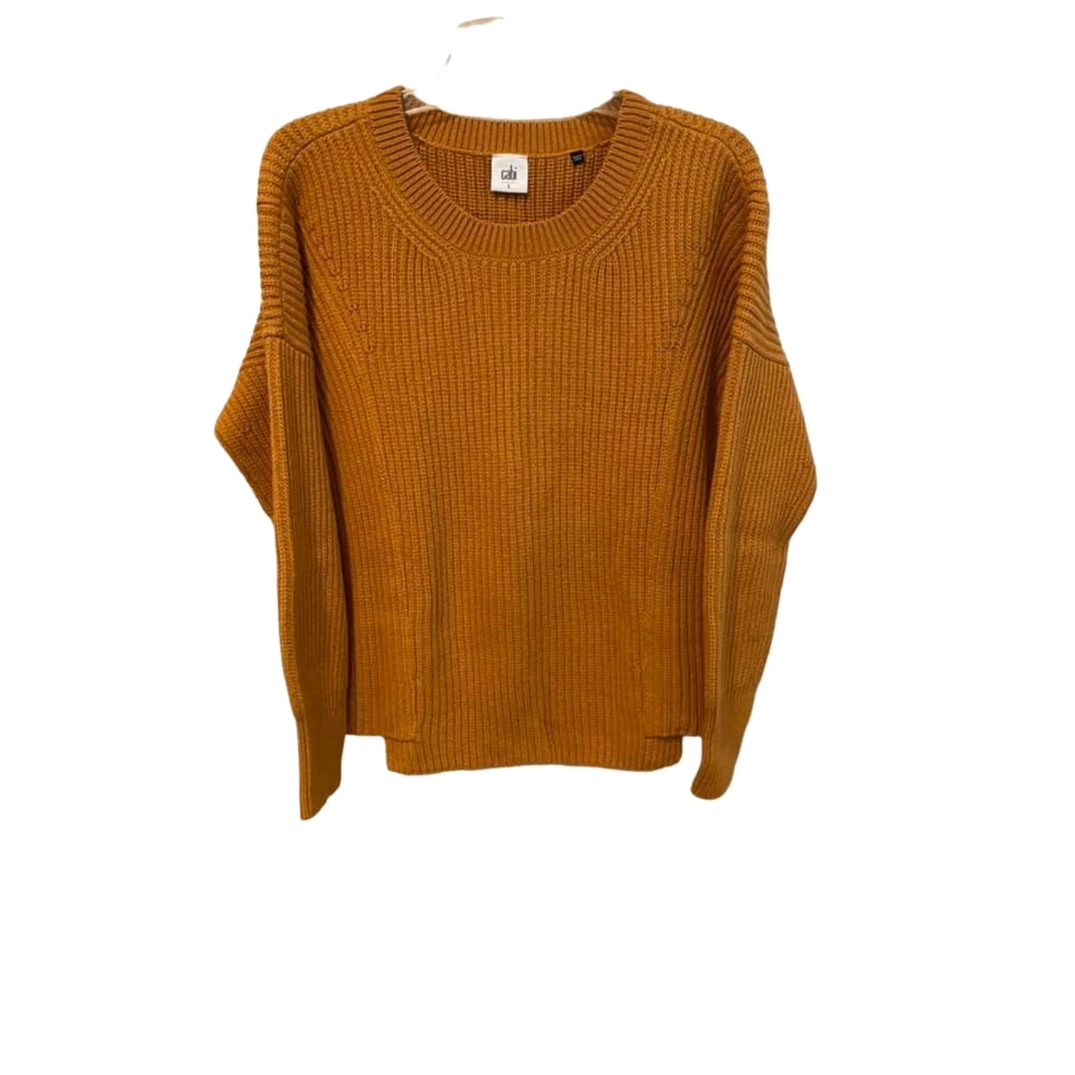 Cabi Step Up Chunky Knit Pullover Sweater 3537 Size S Office Casual Gorpcore