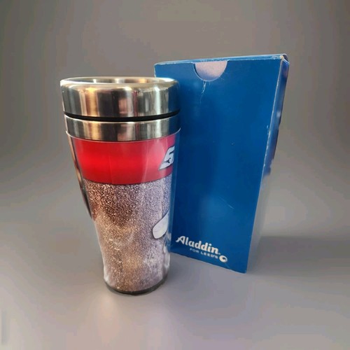 Snap-On Tools 16 Oz Plastic Tumbler Tools Red & Gray With Stainless Steel Lid - Picture 5 of 5