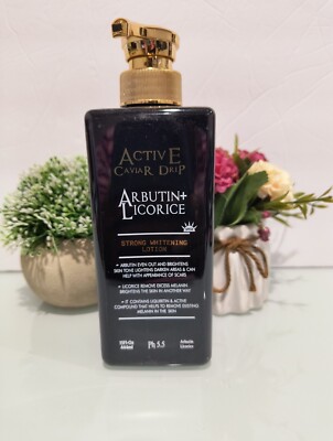 Active Caviar Drip Arbutin + Licorice Strong Whitening Lotion 